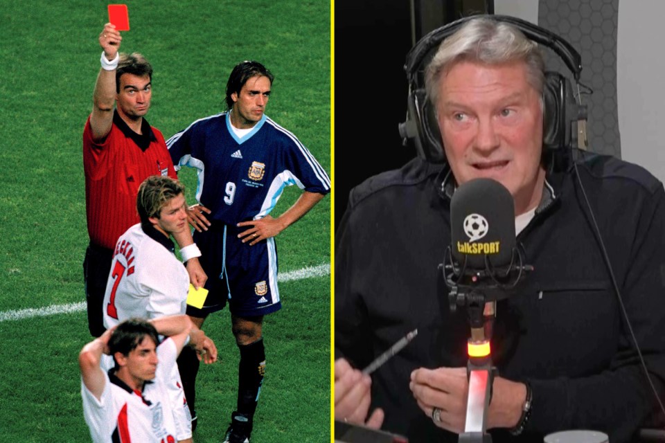 Hoddle responded to criticism from the Beckham family on the Netflix documentary