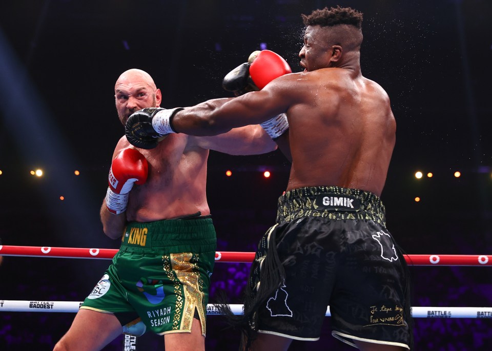 Fury beat Ngannou by the skin of his teeth