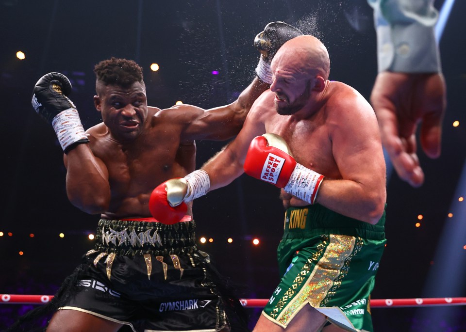 Ngannou performed surprisingly well against Fury