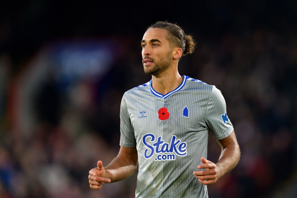 Calvert-Lewin has scored 64 goals for the Toffees in 220 appearances