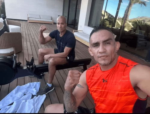 The UFC lightweight sought out the training of one of the world's hardest men