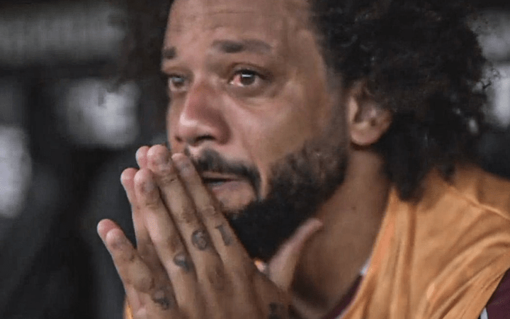 He shed a tear as his side took the lead at the death