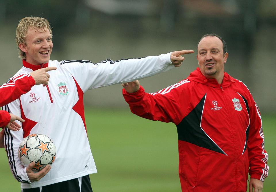 Kuyt had a different experience with Benitez though and lauded his help