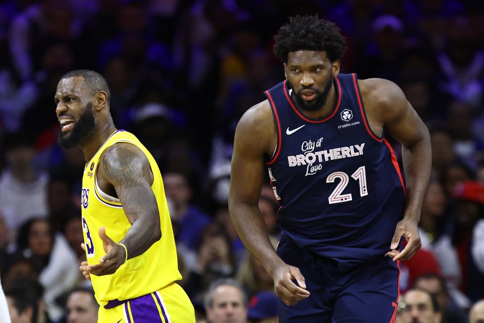 James had a lot to complain about while Joel Embiid kept looking like an MVP