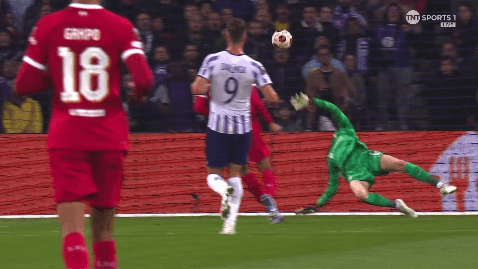 Liverpool went a goal down to Toulouse after poor play from Tsimikas