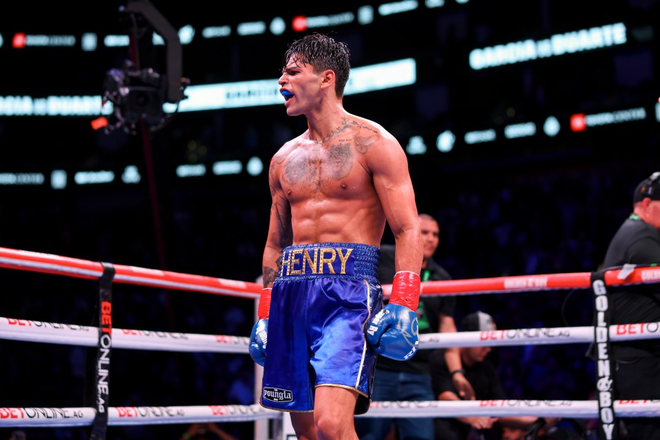 Garcia has daunting speed in his hands