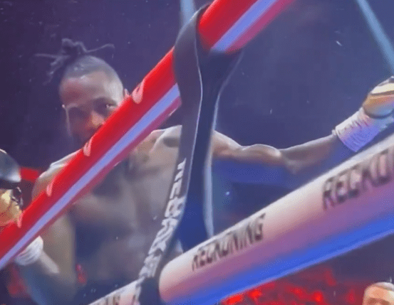 Wilder appeared to be out on his feet for a split second