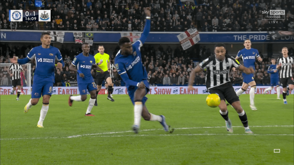 He somehow fluffed possession in the worst area of the pitch