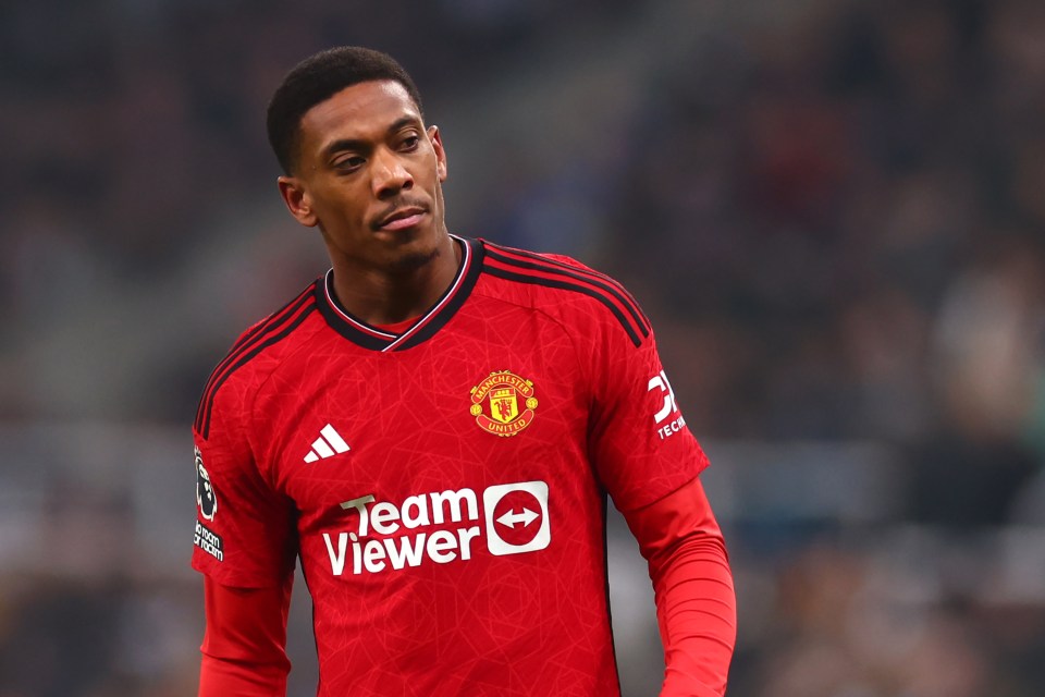 Martial has since struggled in the United attack is now in his ninth season at the club