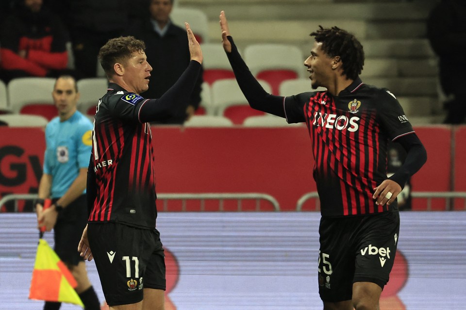 Todibo has played with some former Premier League stars in his time