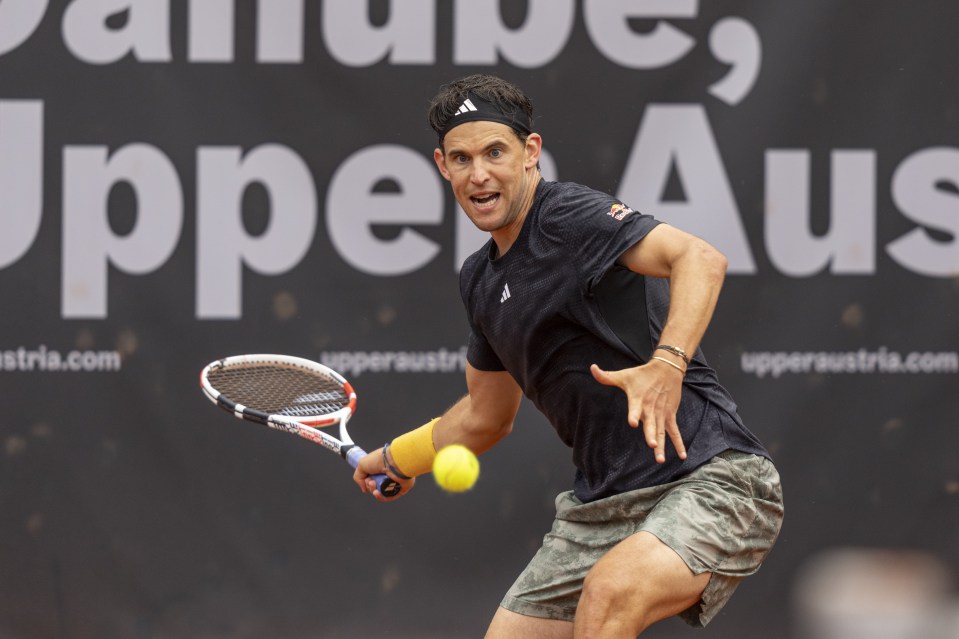 Thiem battled through his first round qualifying match