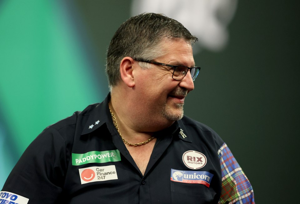 Gary Anderson overcame Michael van Gerwen at the European Championship in Dortmund