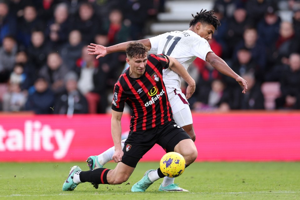 Zabarnyi has been ever-present for the Cherries under Iraola