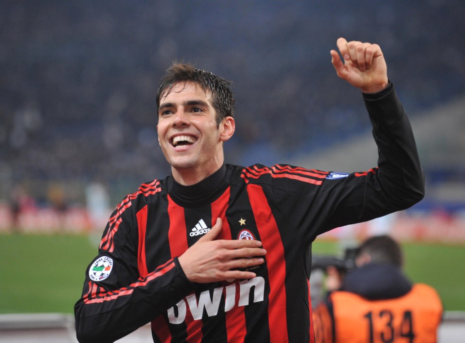 He claimed that Brazilian football legend Kaka is his idol