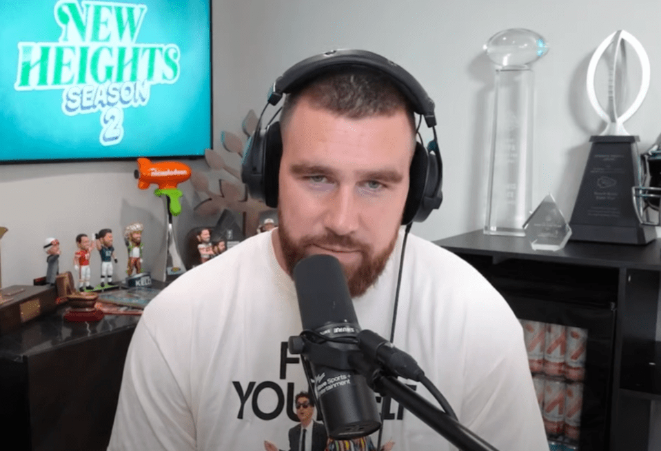 Kelce admitted he struggled to 'keep his cool' after seeing Swift receive such a positive reception from Patriots fans