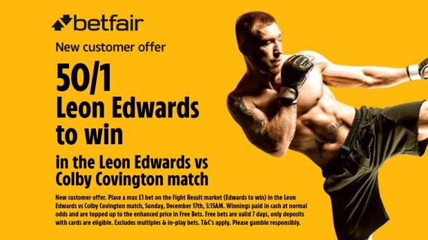 leon edwards betfair special