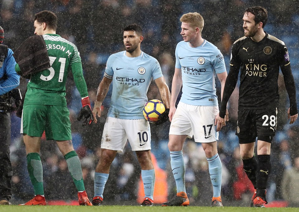 City were top of the league for Christmas before they went on to win their third Premier League title