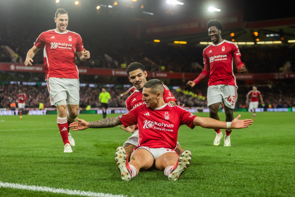 Dominguez had put Forest ahead after a long hour