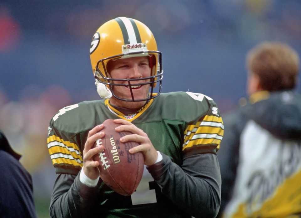 Brett Favre helped take the NFL to new heights in the 1990s and played with passion