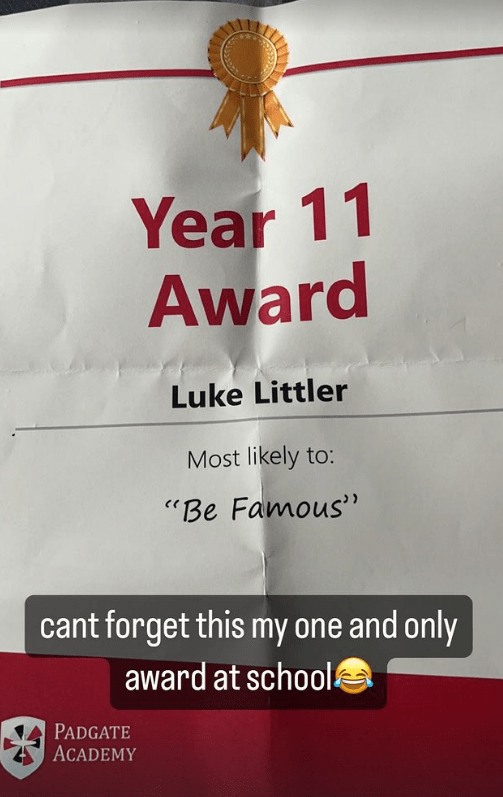 His classmates were spot-on