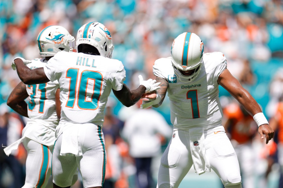 Hill's decision to join Tagovailoa in Miami has been questioned