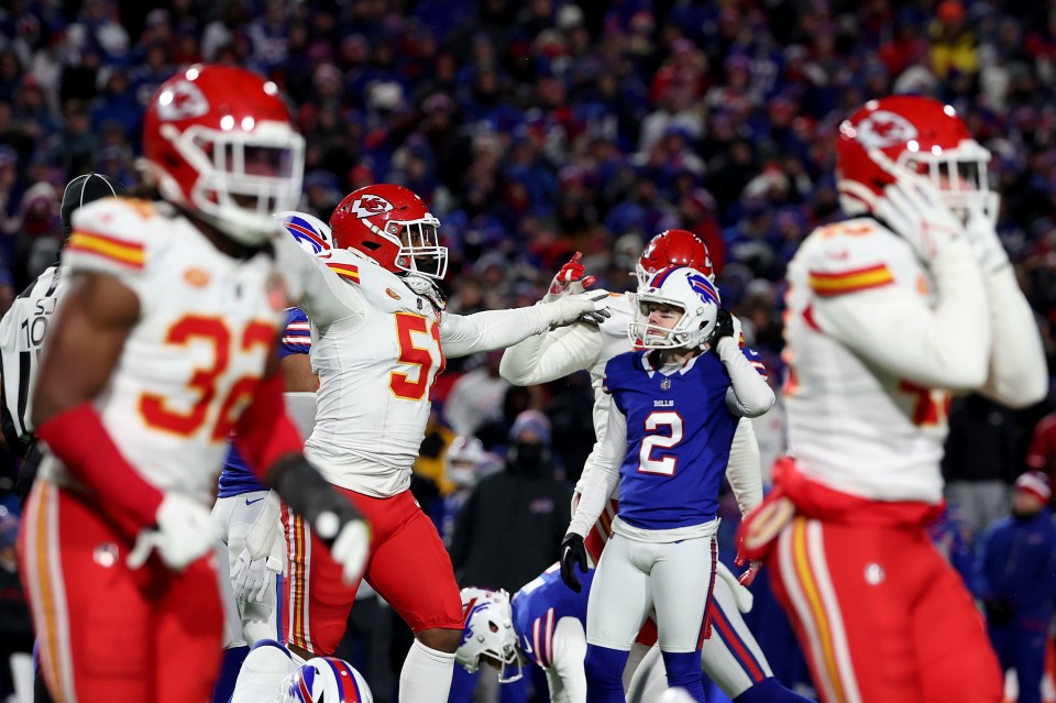 As the Chiefs celebrated, the Buffalo Bills were forced to deal with losing in the playoffs again