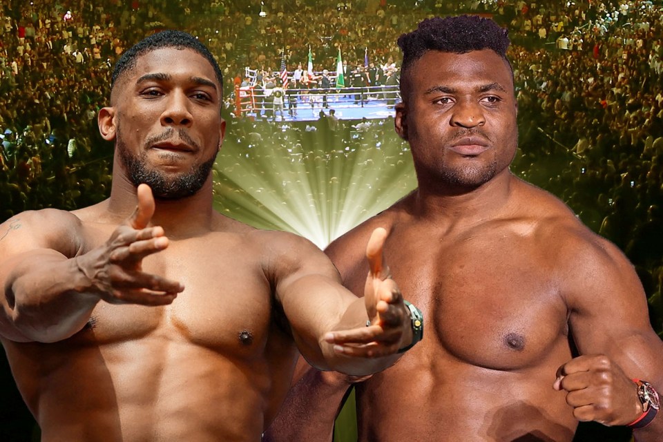 Joshua and Ngannou are both looking in great shape