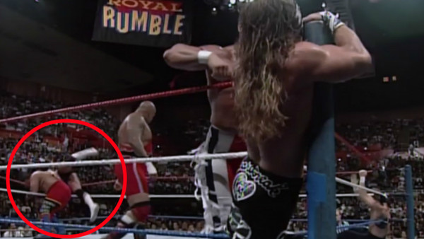 Stone Cold's botched elimination was blink and you miss it