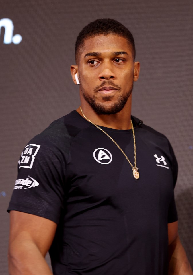 Joshua is one of the world's biggest sports stars
