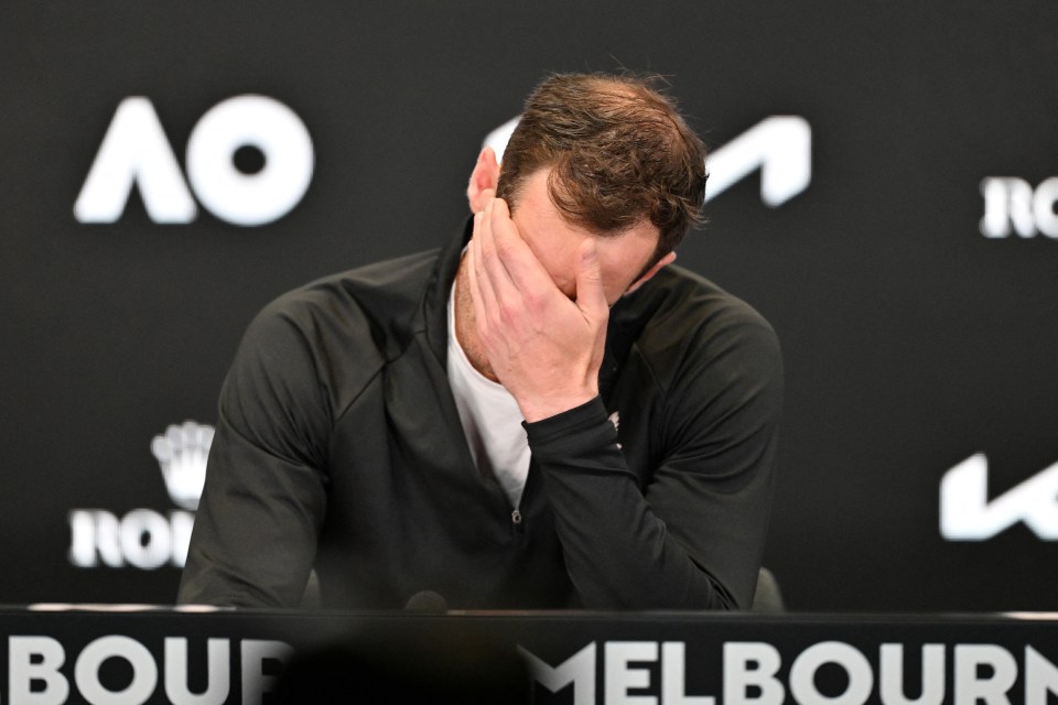 The Brit was emotional in his press conference after his exit