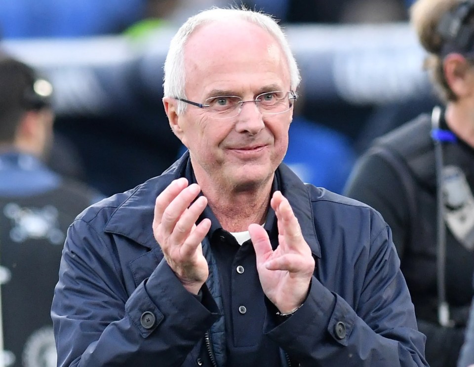 Eriksson revealed he was a lifelong Liverpool fan following his cancer diagnosis