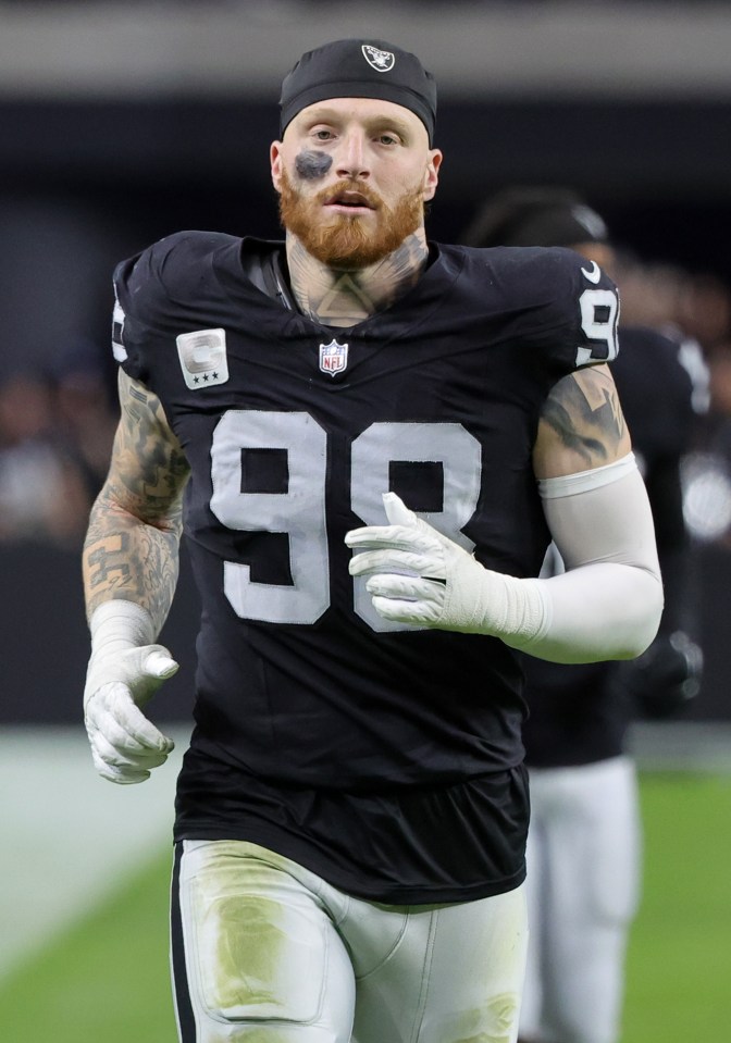 Defensive end Crosby is one of Mahomes' biggest rivals