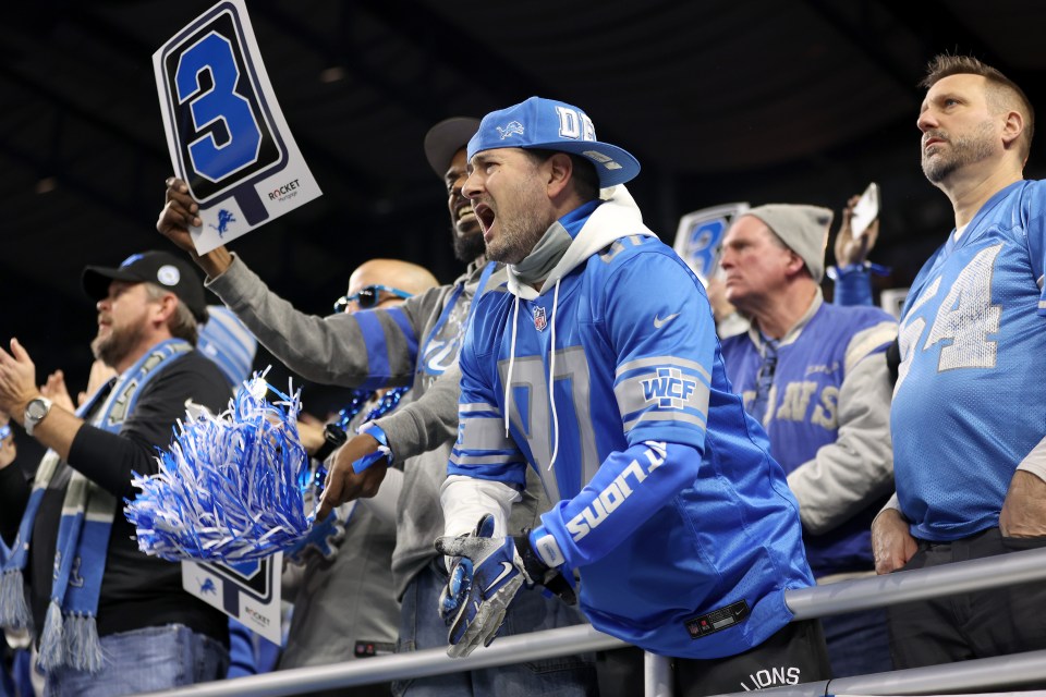 Detroit Lions fans were out in full force and many were brought to tears