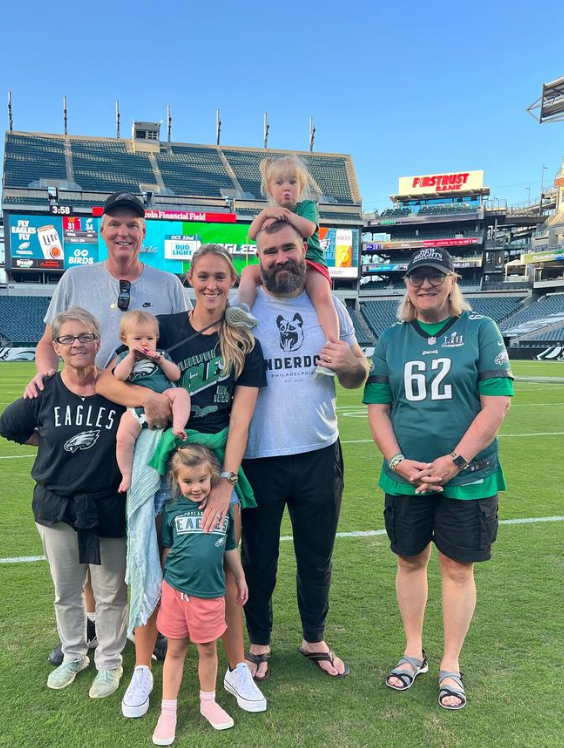 Jason is a big family man and is incredibly close to mum Donna (right) who frequently attends his games