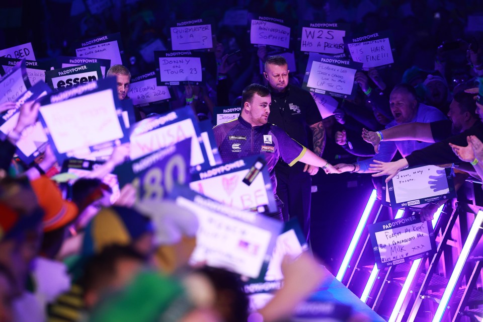 Littler has taken Ally Pally by storm and become a fan favourite