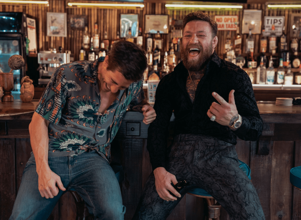 Notorious joked he'll 'mess up the actor's pretty face'