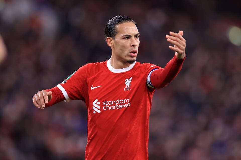 Van Dijk has casted doubt over his Liverpool future following Klopp's announcement