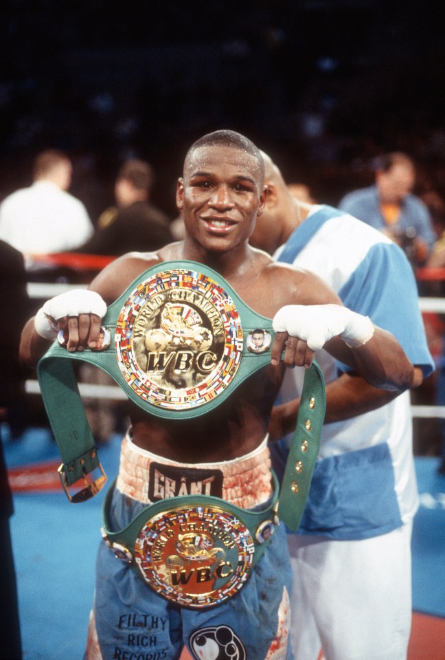 Mayweather is the highest earning boxer on the list with $1.48 billion inflation-adjusted earnings