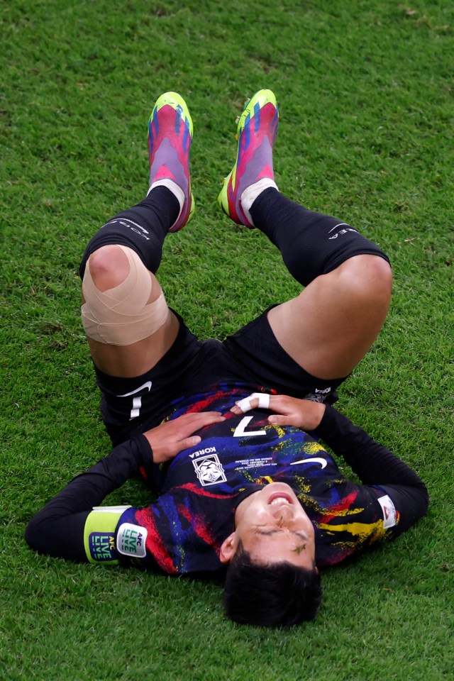 Son was left distraught by the Asian Cup exit and will now head back to London