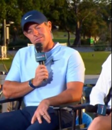 When the thought of owning a football team was mentioned, McIlroy made a pained face