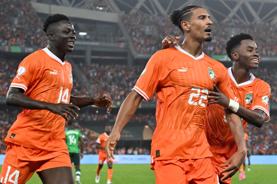 Haller scored the winner in what's a fairy tale moment