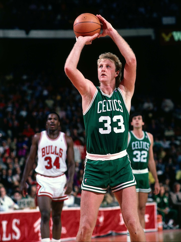 Boston icon Larry Bird is one of the greatest to ever do it