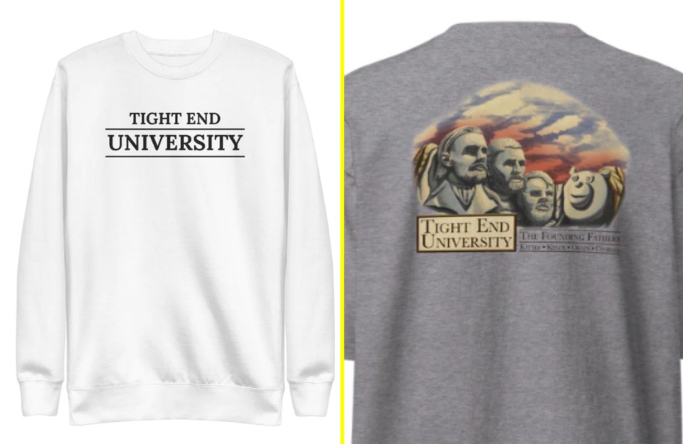 Tight End University is a real thing and a dream shared by Kittle and Kelce