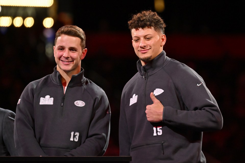 San Francisco QB Brock Purdy and Mahomes commanded center stage in Las Vegas