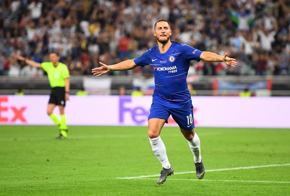 Hazard is one of the greatest players in Chelsea's history