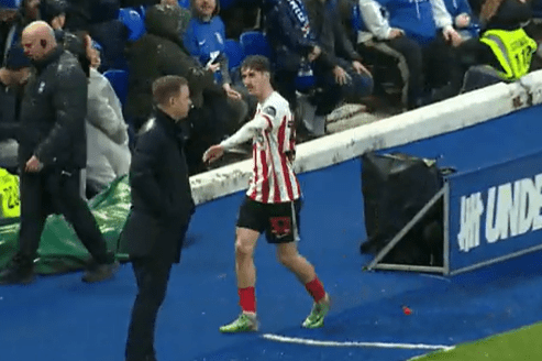 Hume appeared to be snubbed by Beale at St Andrew's