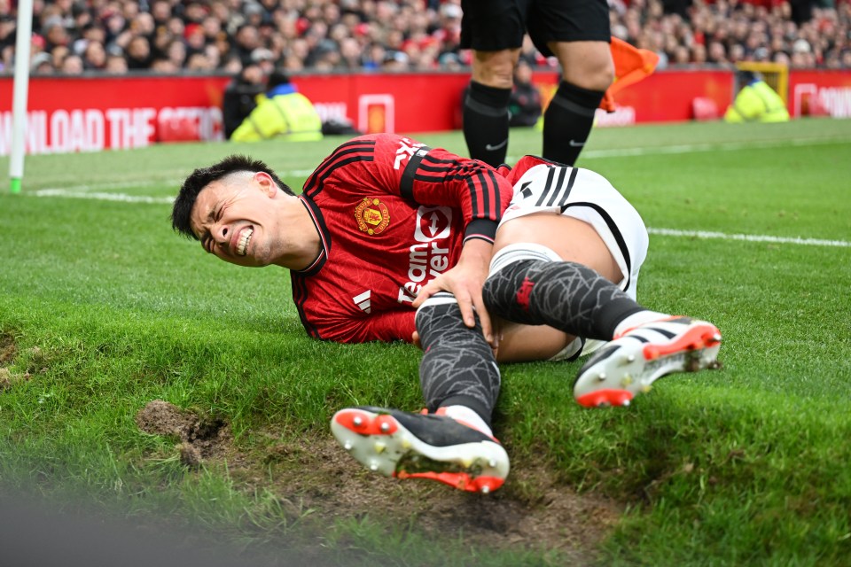 Martinez could miss games through a knee injury