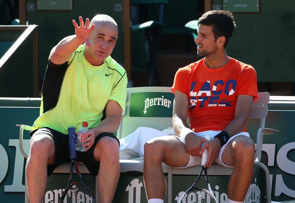 Agassi and Djokovic have also racked up the impressive number