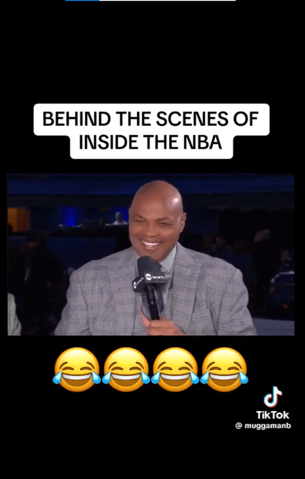 Chuck was having a great time poking fun at his colleague and friend