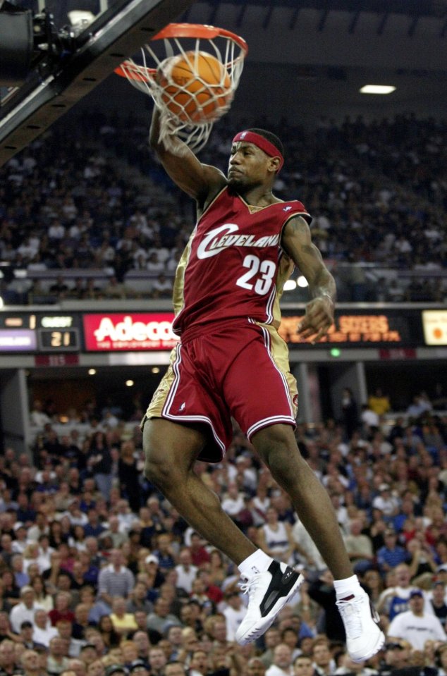 James has been at the pinnacle of the sport since 2003